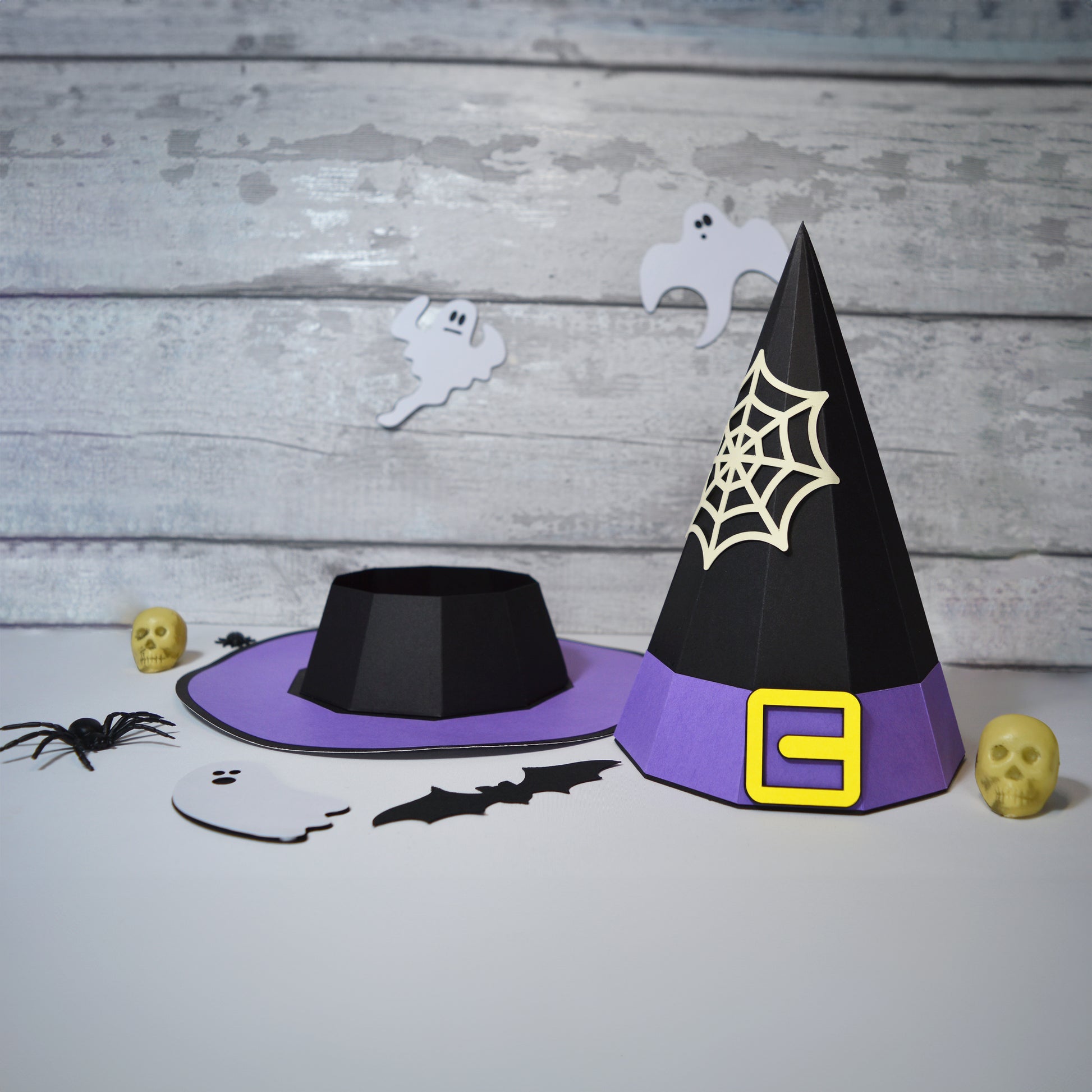 3D Witches Hat Halloween SVG File