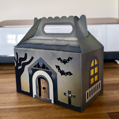 Haunted Gable Box SVG File