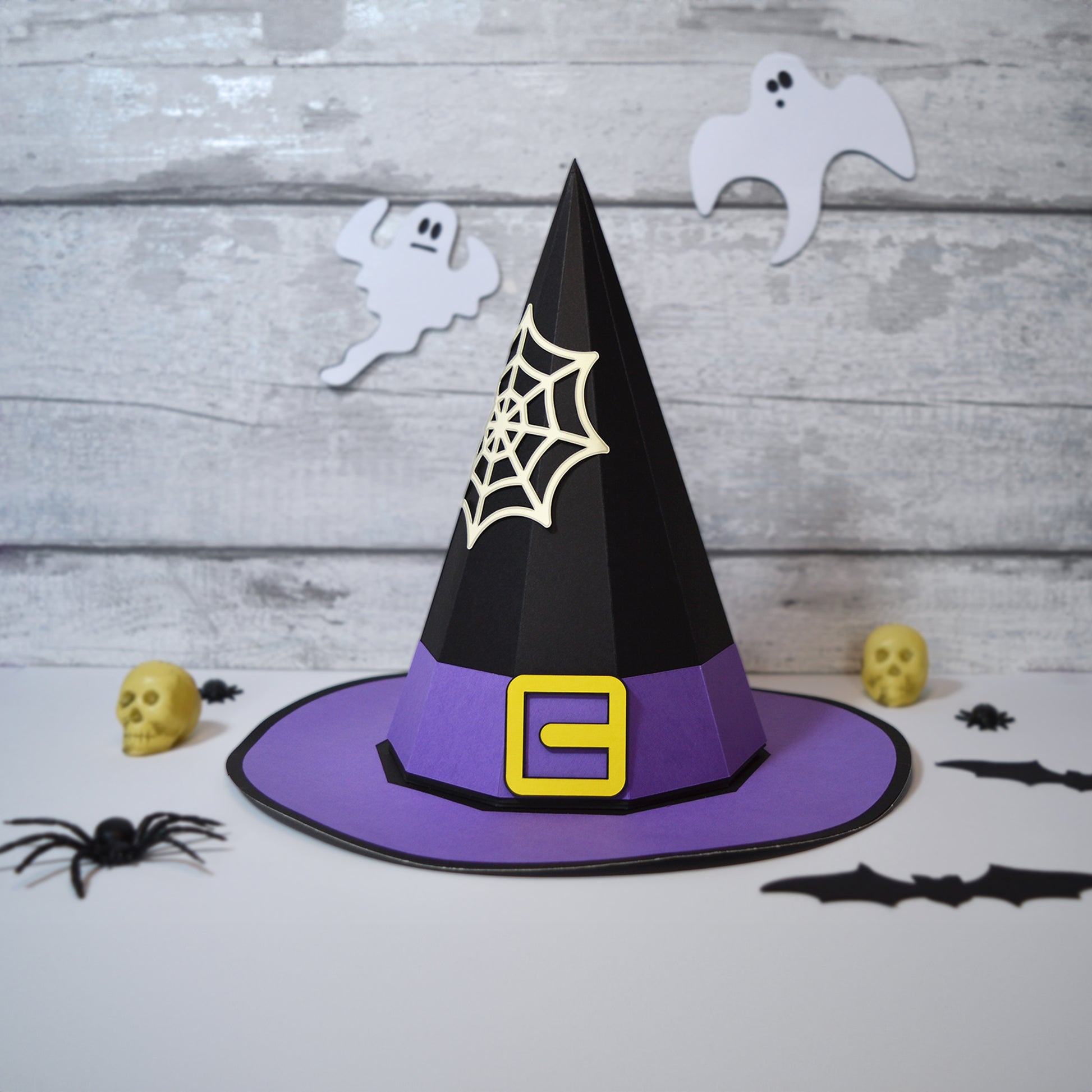 3D Witches Hat Halloween SVG File